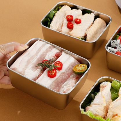 70% POPUSTA | Posuda Od Nehrđajućeg Čelika Za Hranu U Japanskom Stilu (13 × 10 × 5 cm)