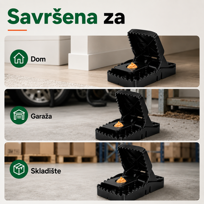 Zamka za Miševe | Brzo Okidanje, Višekratna Upotreba