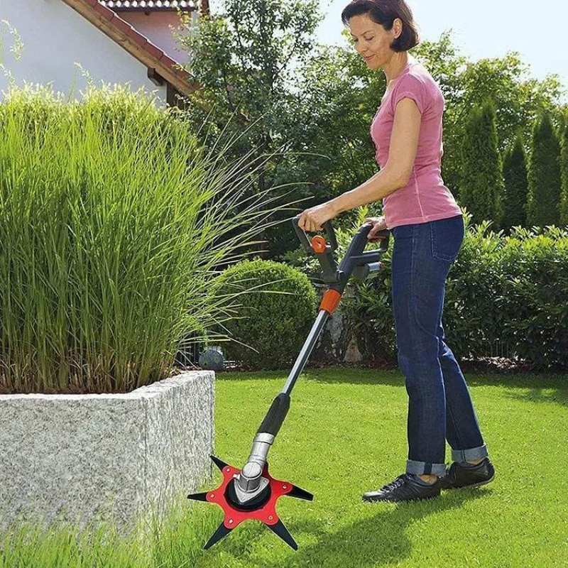 Glava trimera sa 6 noževa od manganskog čelika – s montažnim setom
