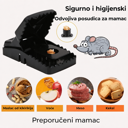 Najprodavanije™ - Mišolovka na oprugu | Čvrsta, višekratna i iznimno izdržljiva