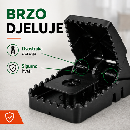 Zamka za Miševe | Brzo Okidanje, Višekratna Upotreba