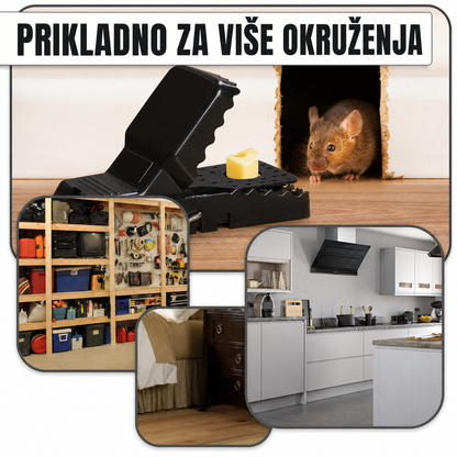 Bestseller™ – Pritisna Zamka Za Štakore – Čvrsta I Iznimno Otporna Zamka