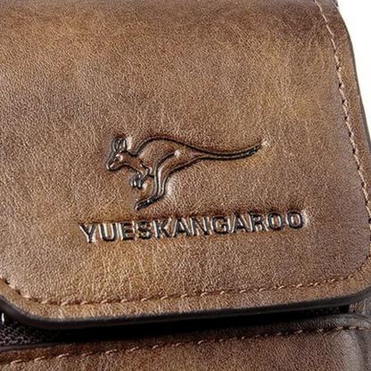 Muška Vintage Kožna Torba Preko Ramena