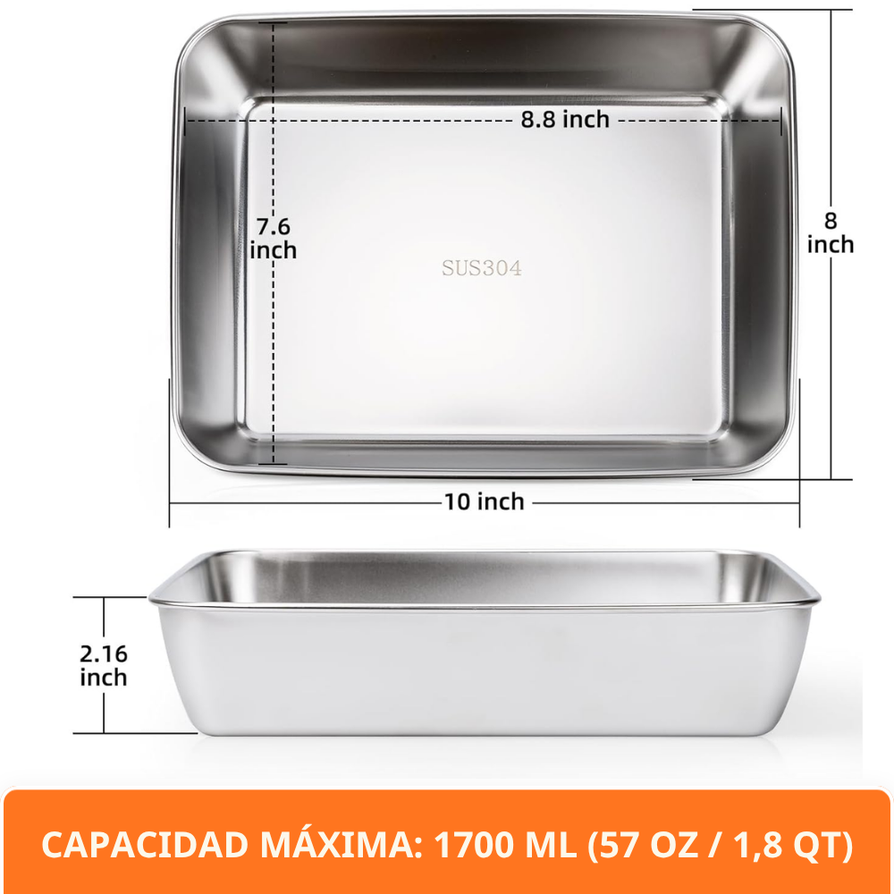 PREMIUM POSUDA OD NEHRĐAJUĆEG ČELIKA 304 – Održava hranu svježom do 5× dulje