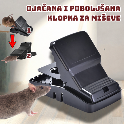Najprodavanije™ - Mišolovka na oprugu | Čvrsta, višekratna i iznimno izdržljiva