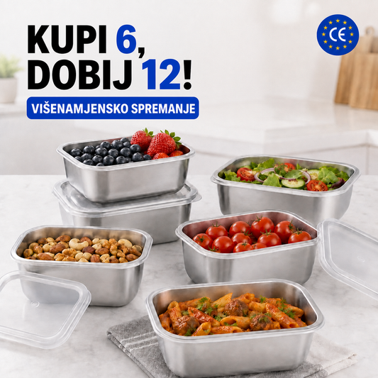 ANTIBAKTERIJSKA SUS316 POSUDA ZA ČUVANJE HRANE – 500ML